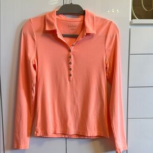 Lilly Pulitzer Coral Polo Shirt